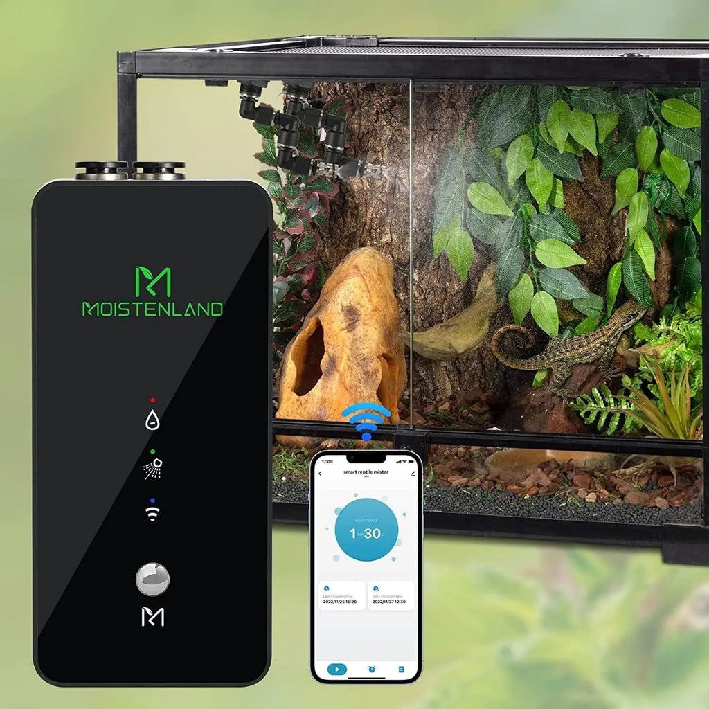 Terrarium Misting System Humidifier with Timer & Adjustable Nozzles