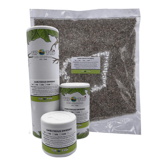 Amblyseius swirskii Treatment Bottles