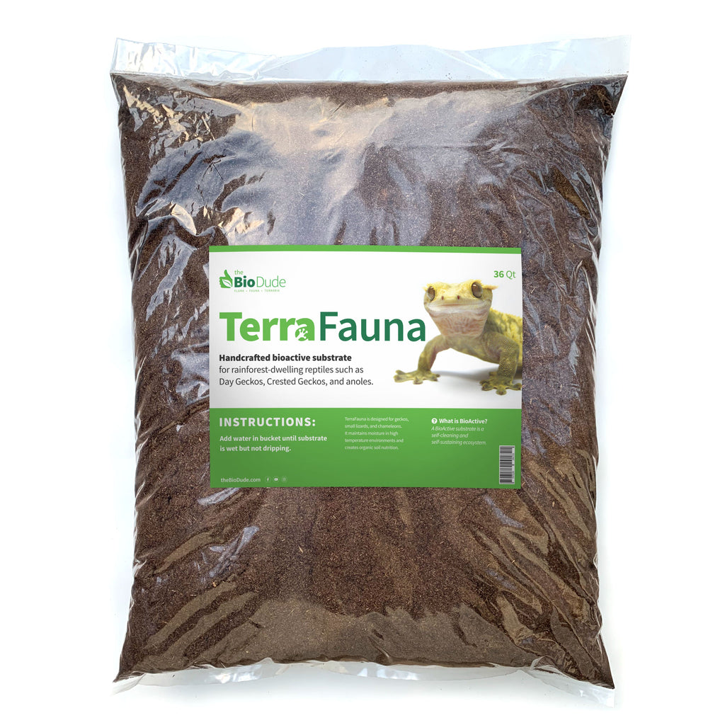 The Bio Dude - Terra Fauna 36 qt bag - Great for Crested and Gargoyle Geckos
