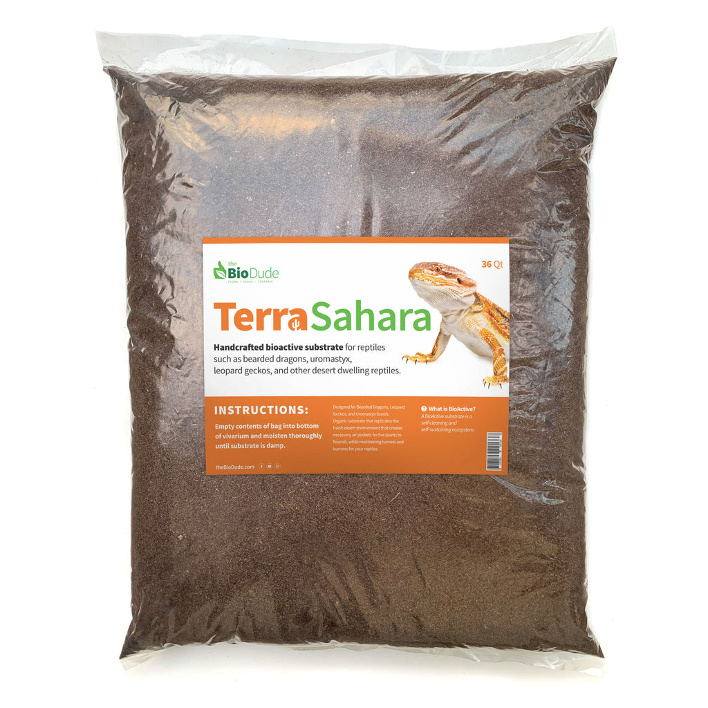 The Bio Dude - Terra Sahara 36 qt bag - Great for Bearded Dragons and Leopard Geckos