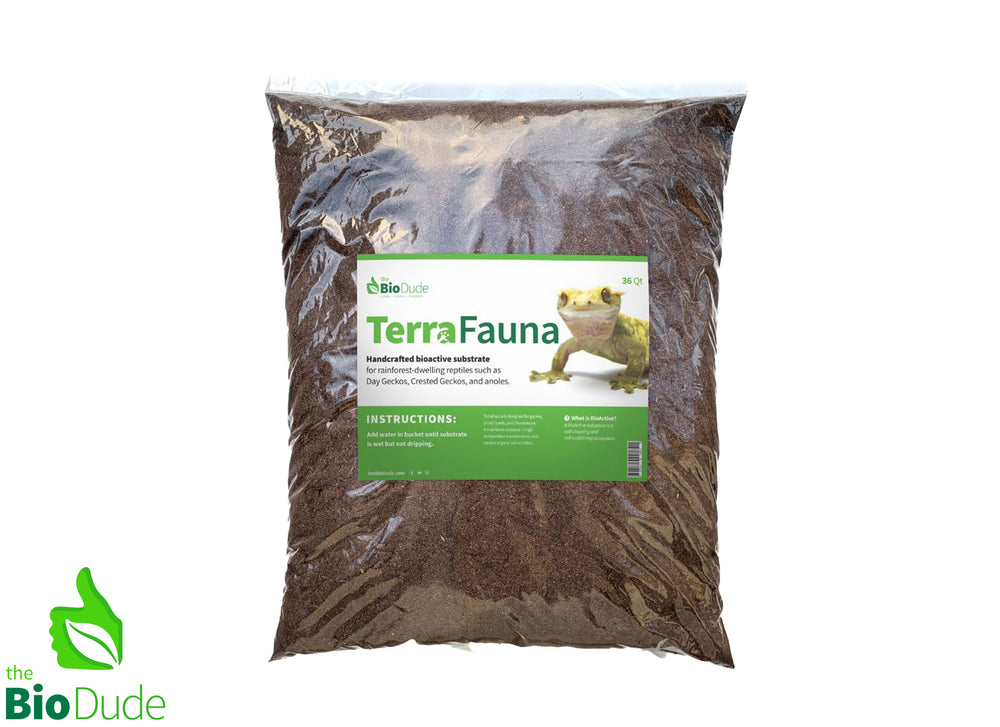 The Bio Dude - Terra Fauna 36 qt bag - Great for Crested and Gargoyle Geckos
