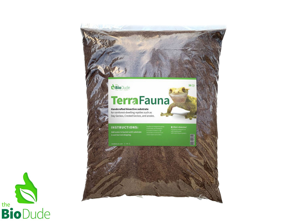 The Bio Dude - Terra Fauna 36 qt bag - Great for Crested and Gargoyle Geckos