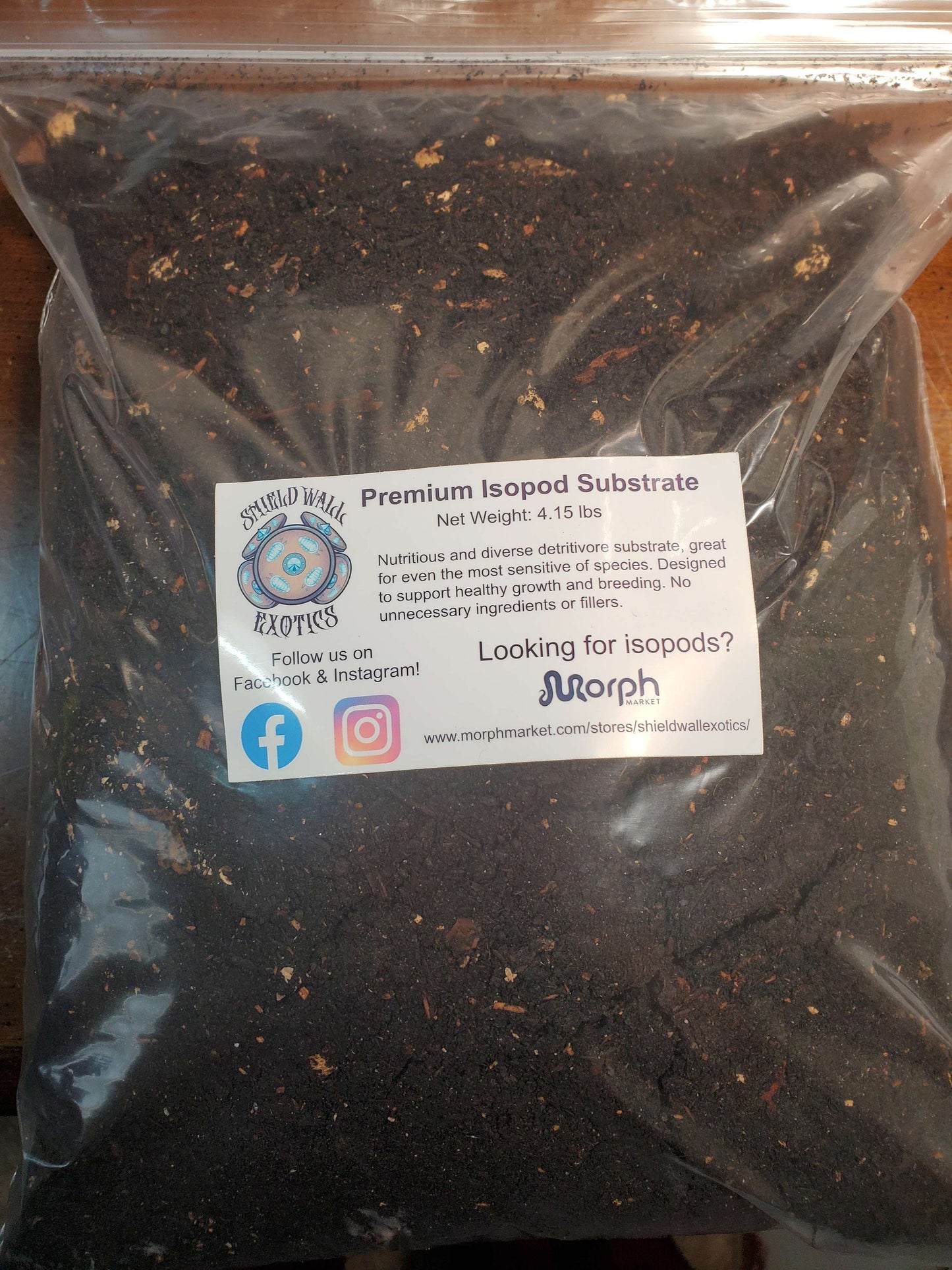 Premium Isopod Substrate (2 Sizes!) - Promotes Healthy Growth and Breeding!