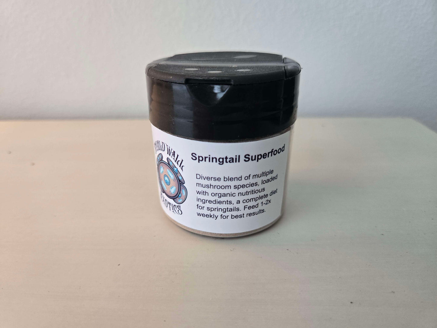 Springtail Superfood (4oz Shaker Bottle) - 10+ Mushroom Blend