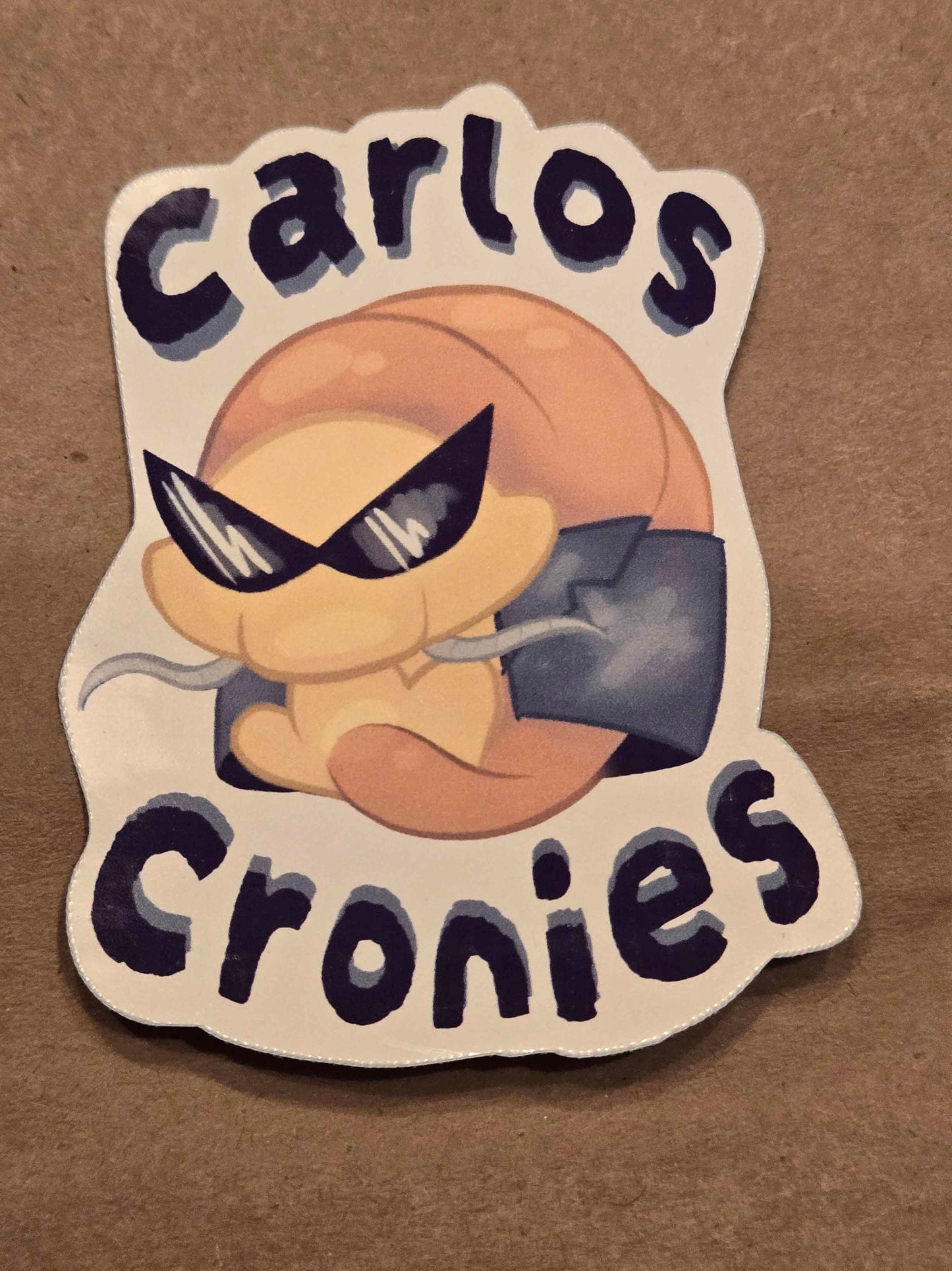 Carlos Cronies and Evil Eddie Isopod Stickers!