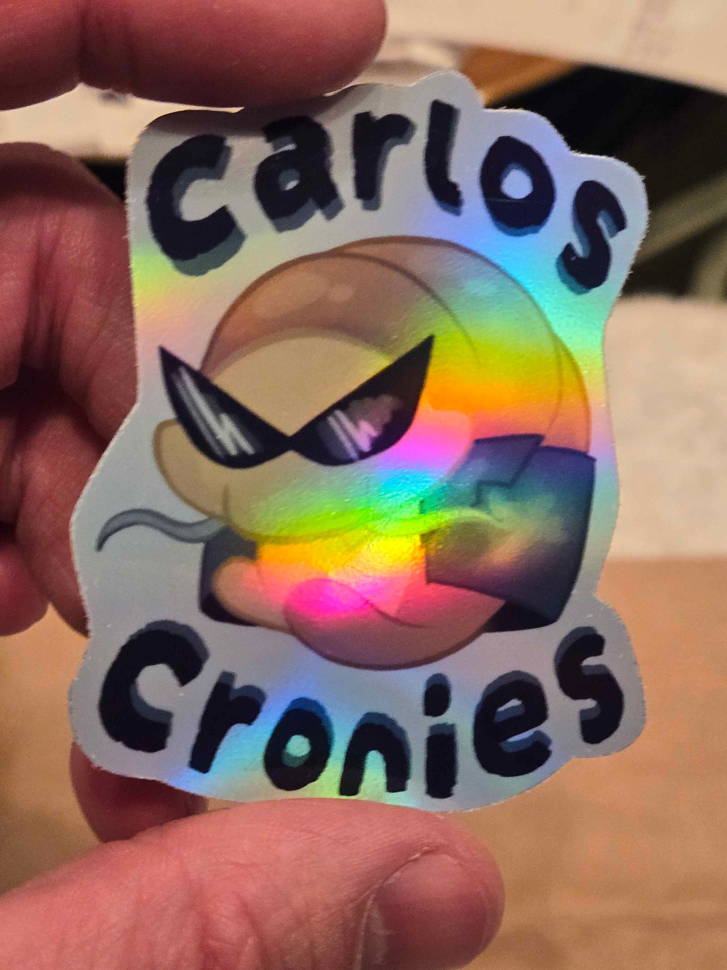 Carlos Cronies and Evil Eddie Isopod Stickers!