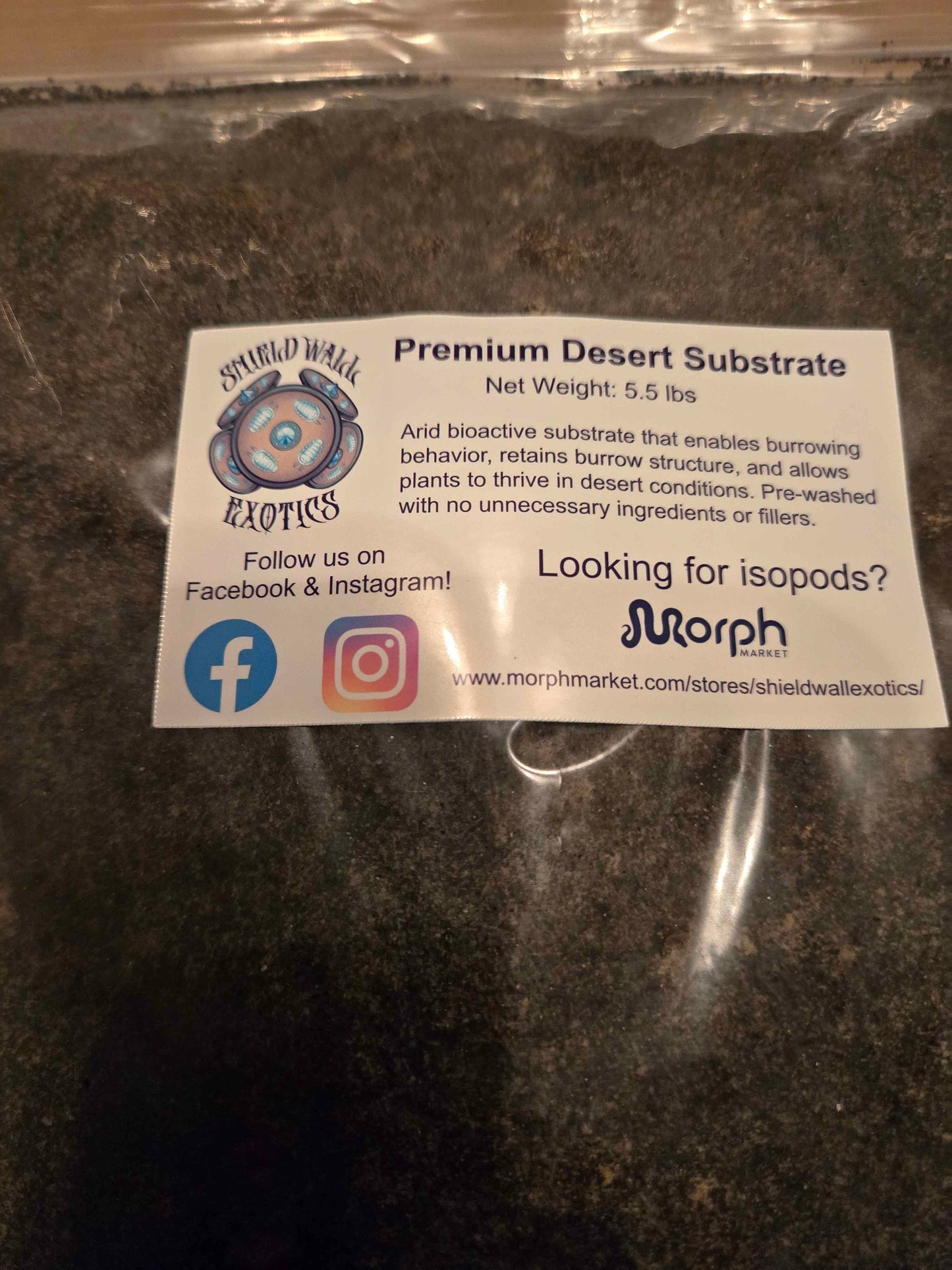 Premium Desert Substrate - Bioactive Bedding for Arid Species!