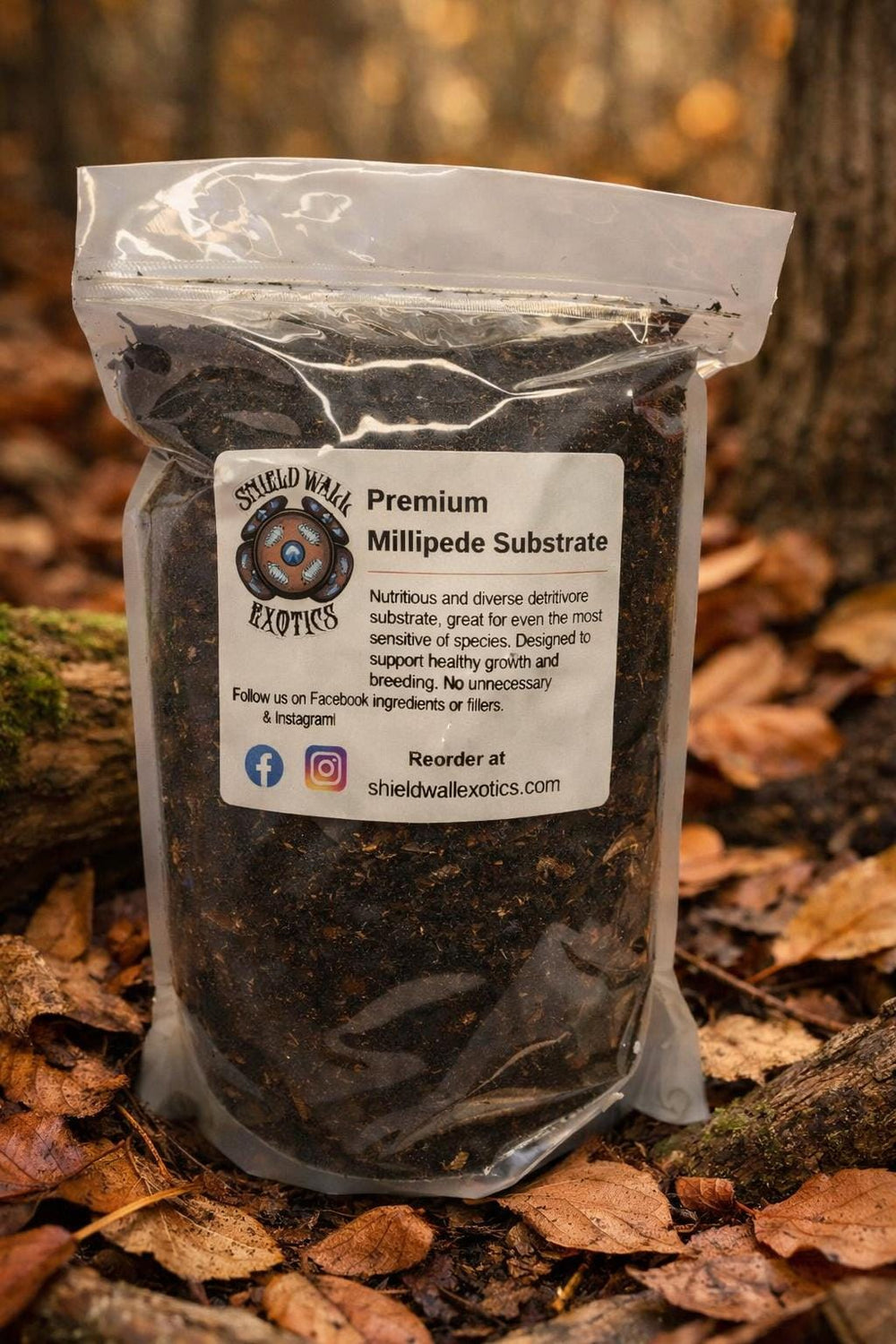 Premium Millipede Substrate – Natural Detritivore Soil Mix for Healthy Growth & Breeding
