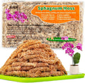 Sphagnum Moss 3oz – Dried Long‑Fiber Terrarium Moss for Isopods, Reptiles & Plants