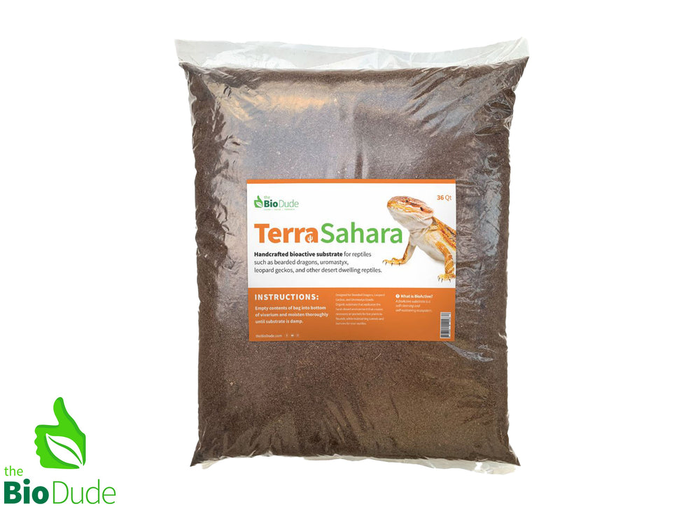 The Bio Dude - Terra Sahara 36 qt bag - Great for Bearded Dragons and Leopard Geckos