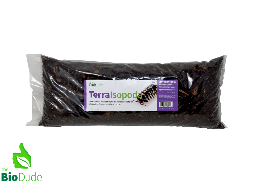 The Bio Dude - Terra Isopoda Bioactive Isopod Substrate 6 quarts