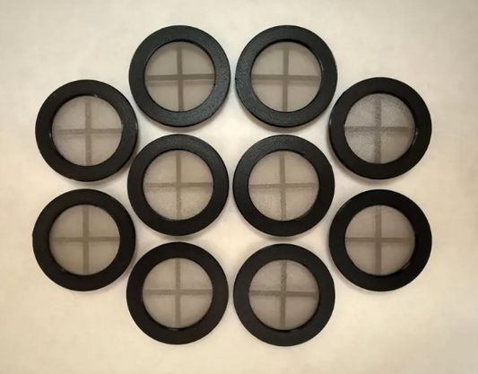 Flex Vents for Isopod & Reptile Bins – Easy‑Install Flexible Vents with Stainless Steel Mesh